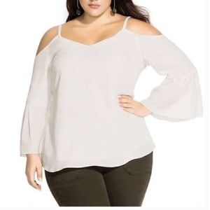 NWOT white blouse